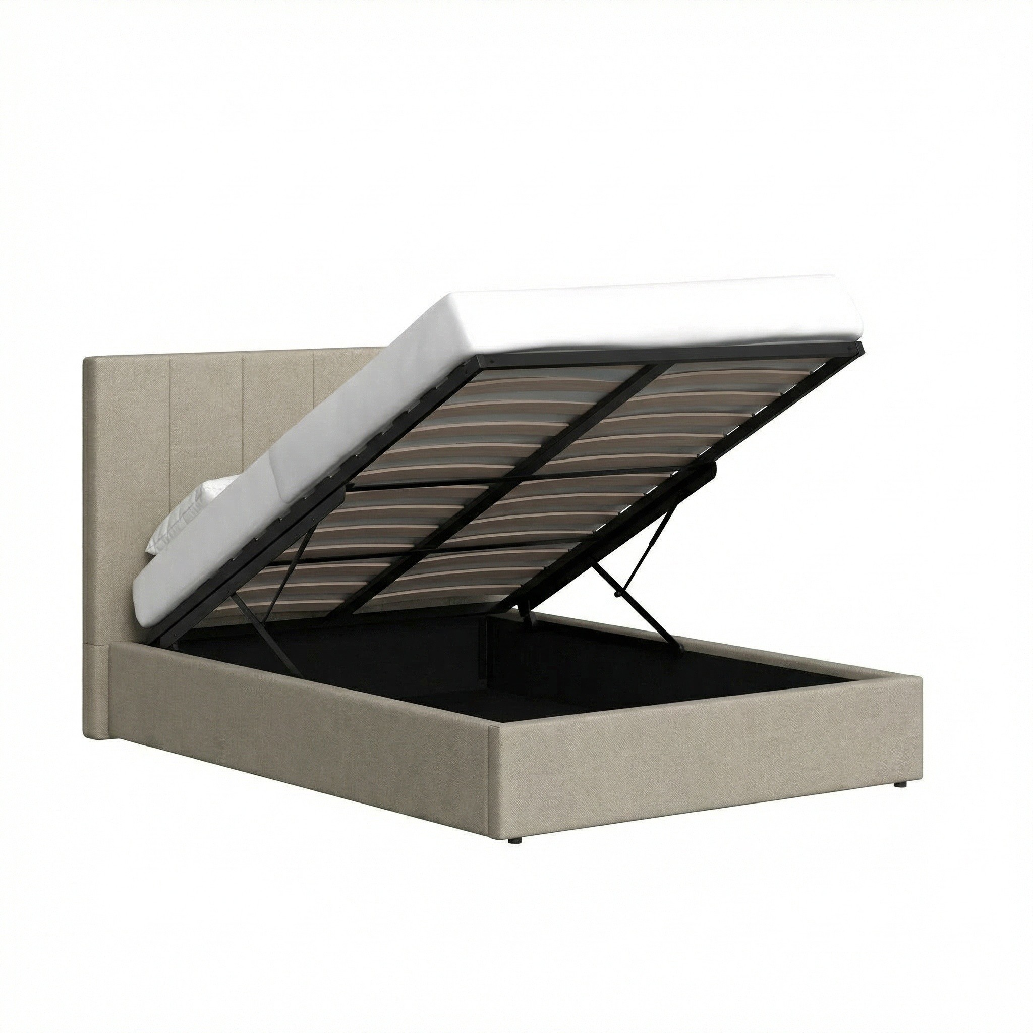 AF30044GL_Oatmeal_4ft6_open.jpg - Jamies Furniture