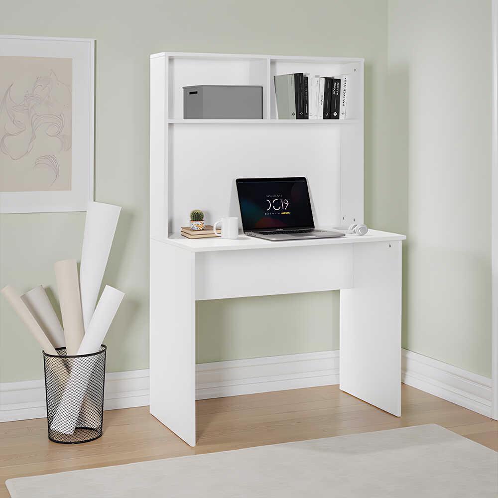 adore-matt-white-study-desk-with-storage-hutch