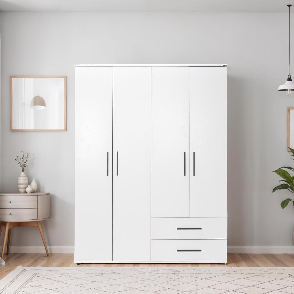 adore-matt-white-4-door-2-drawer-combi-wardrobe-with-shelves