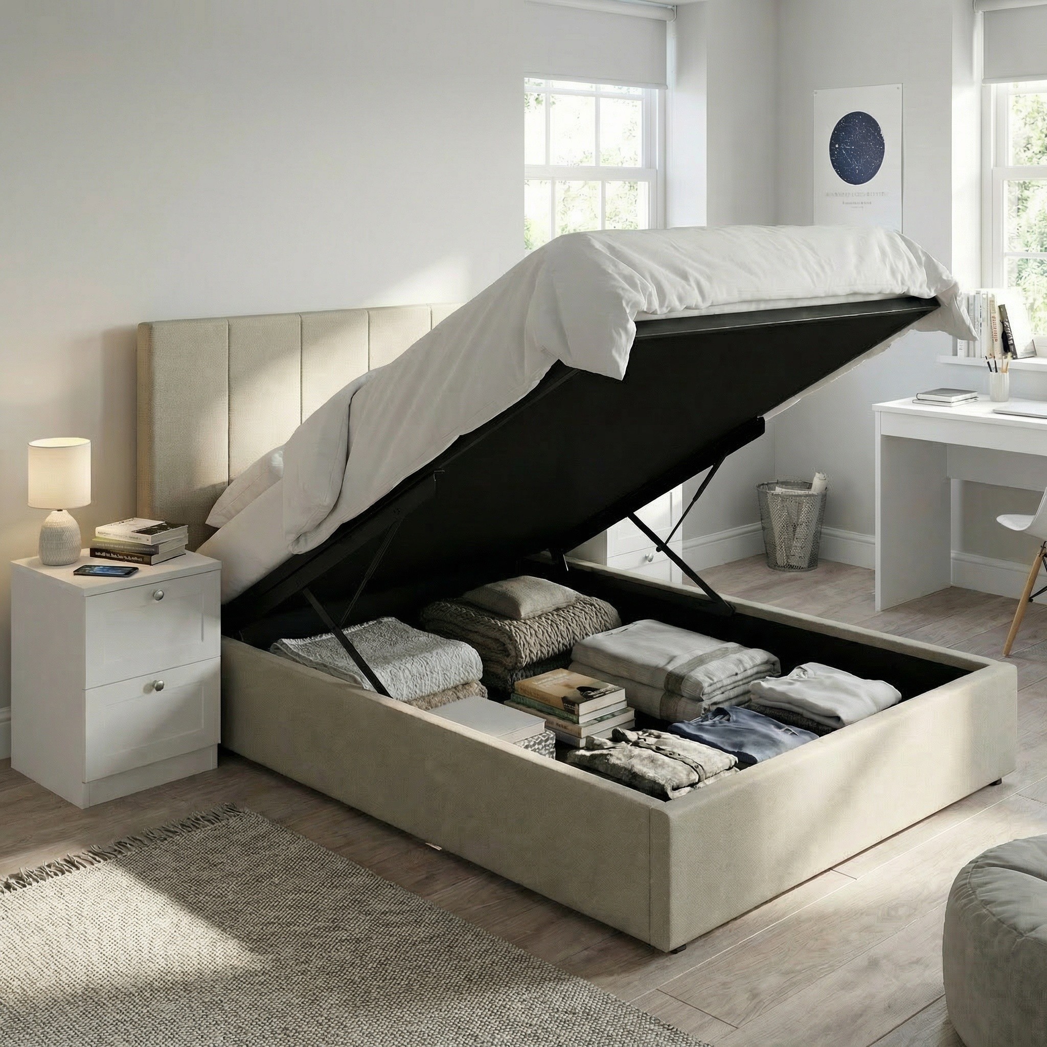 double-size-ottoman-storage-bedframe-oatmeal-fabric