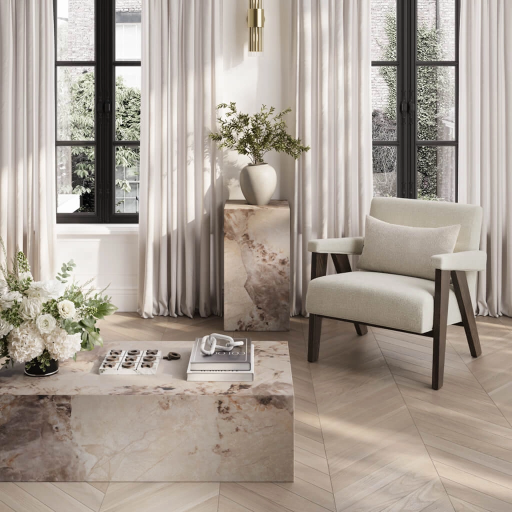 Abel-Milk-and-Chocolate-Chair-LifeStyle - Jamies Furniture