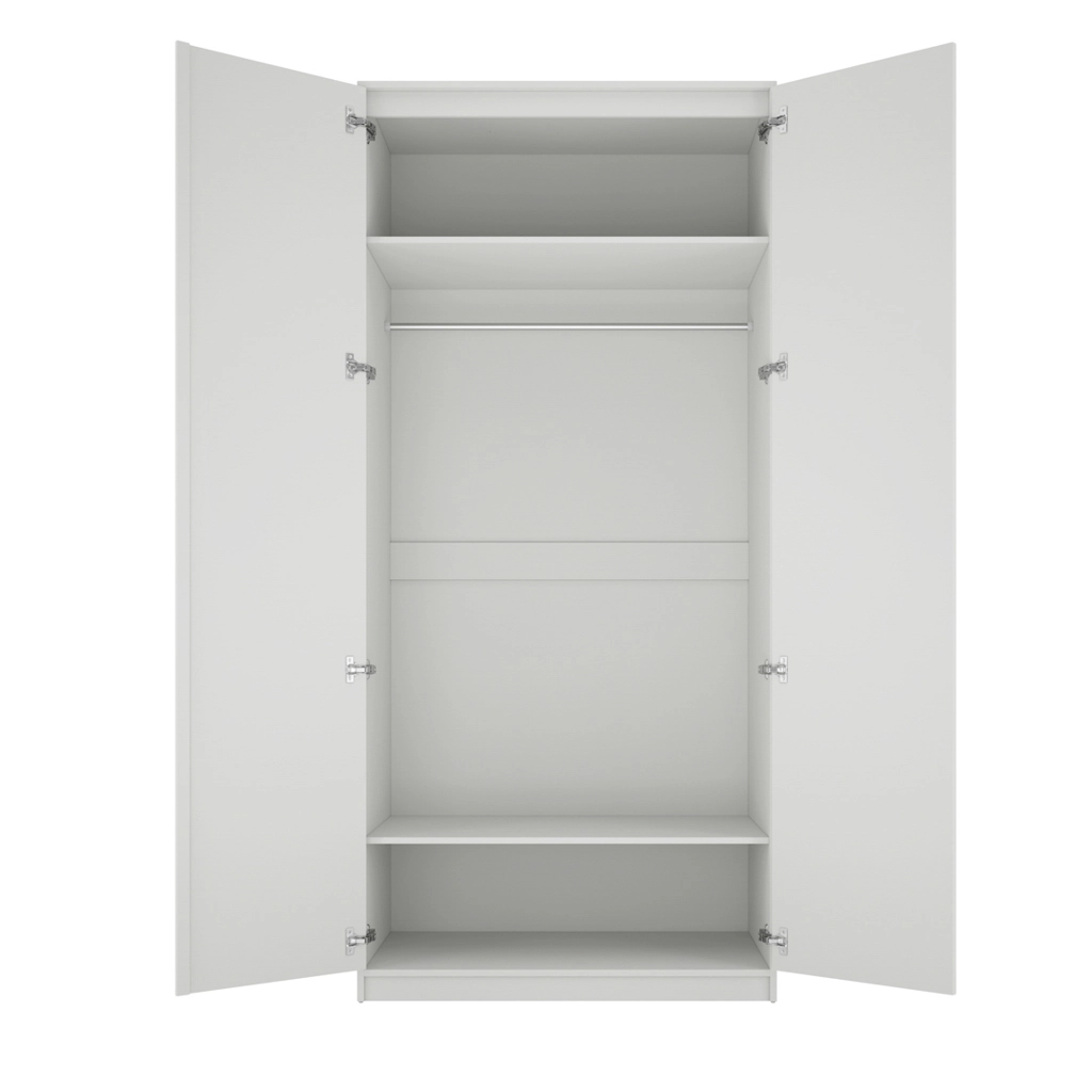 Austen-White-Double-Wardrobe-3 - Jamies Furniture