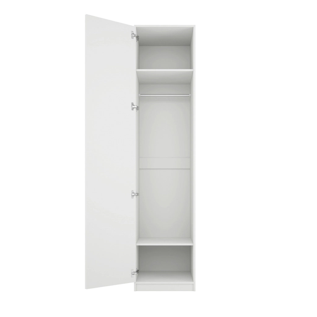 Austen-White-Single-Wardrobe-3 - Jamies Furniture