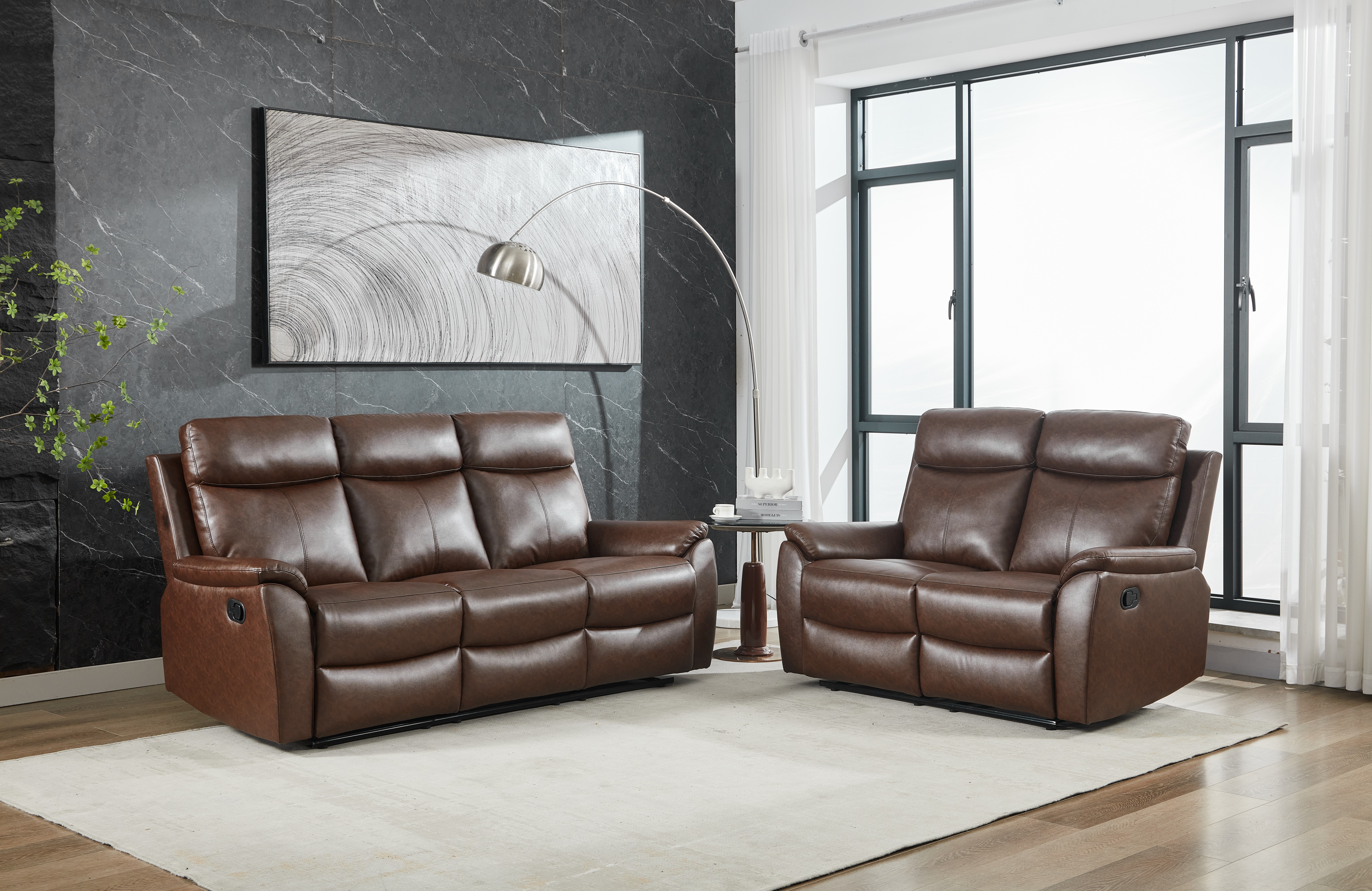 fonte-recliner-sofa-brown