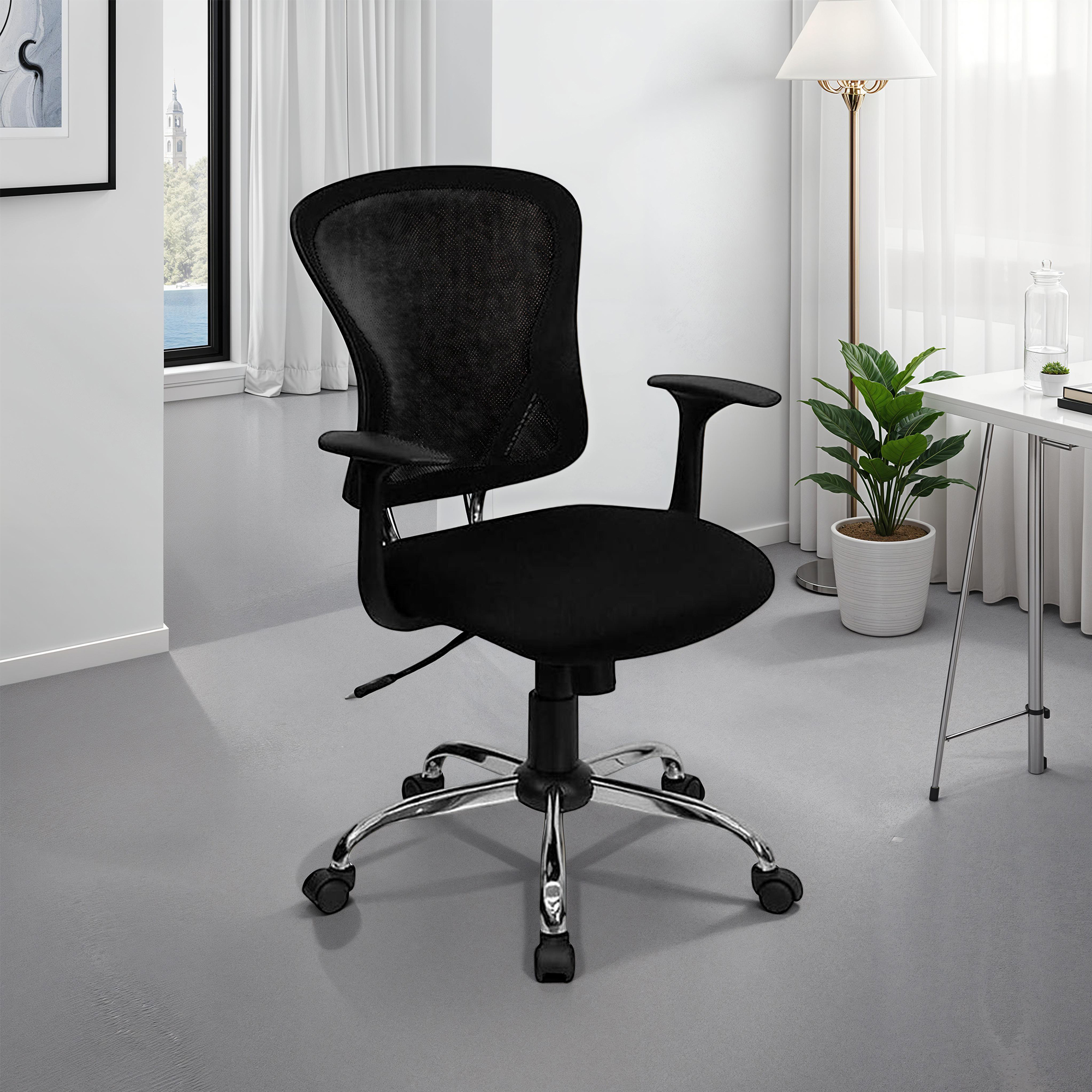black-mesh-back-ergonomic-office-chair