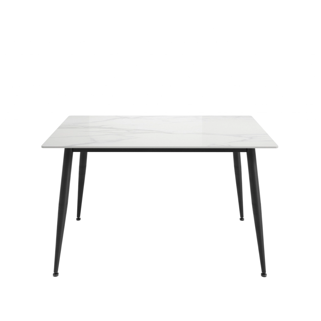 Luna Marble Effect Dining Set - Image 2