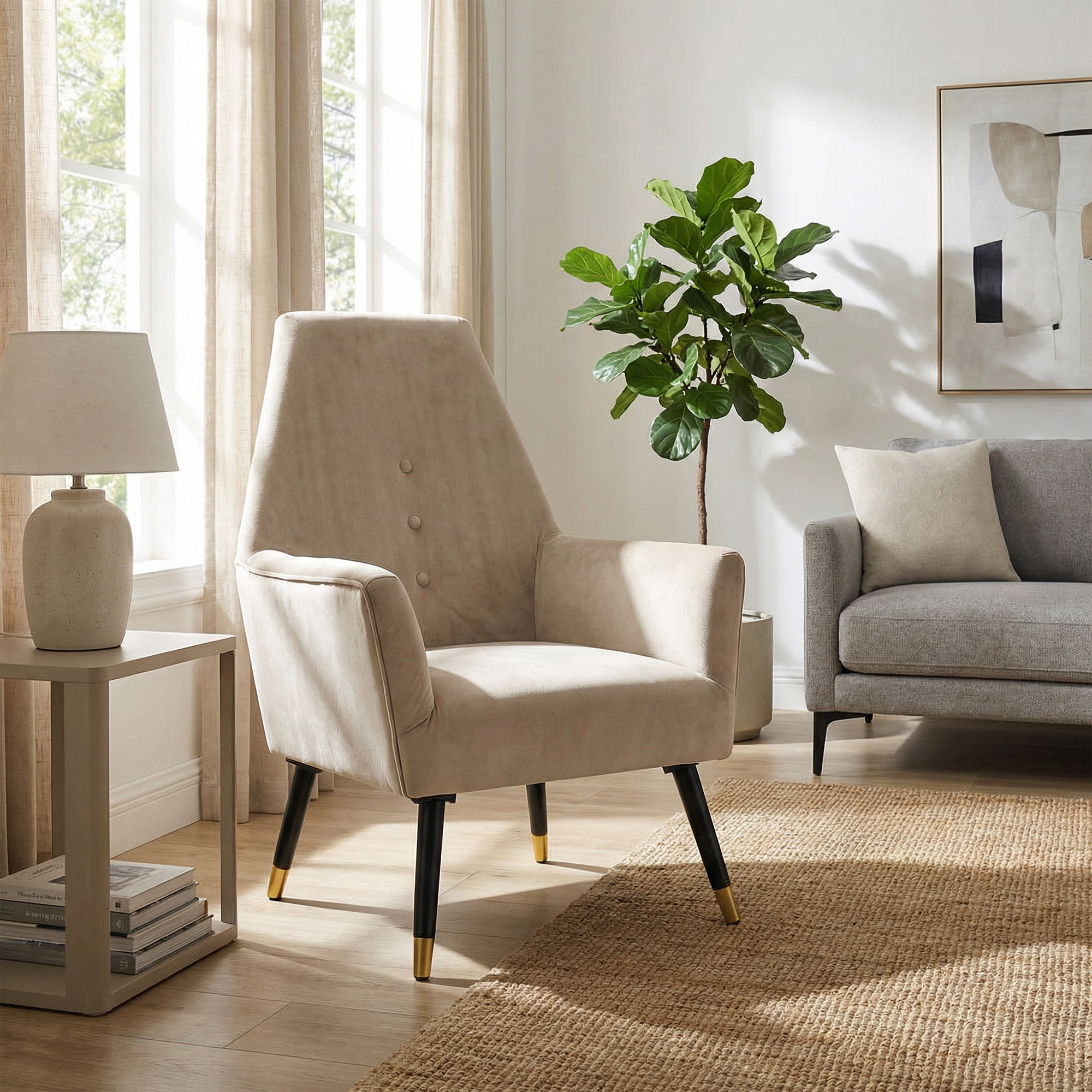 loretta-accent-chair-stone-velvet-button-detail-armchair
