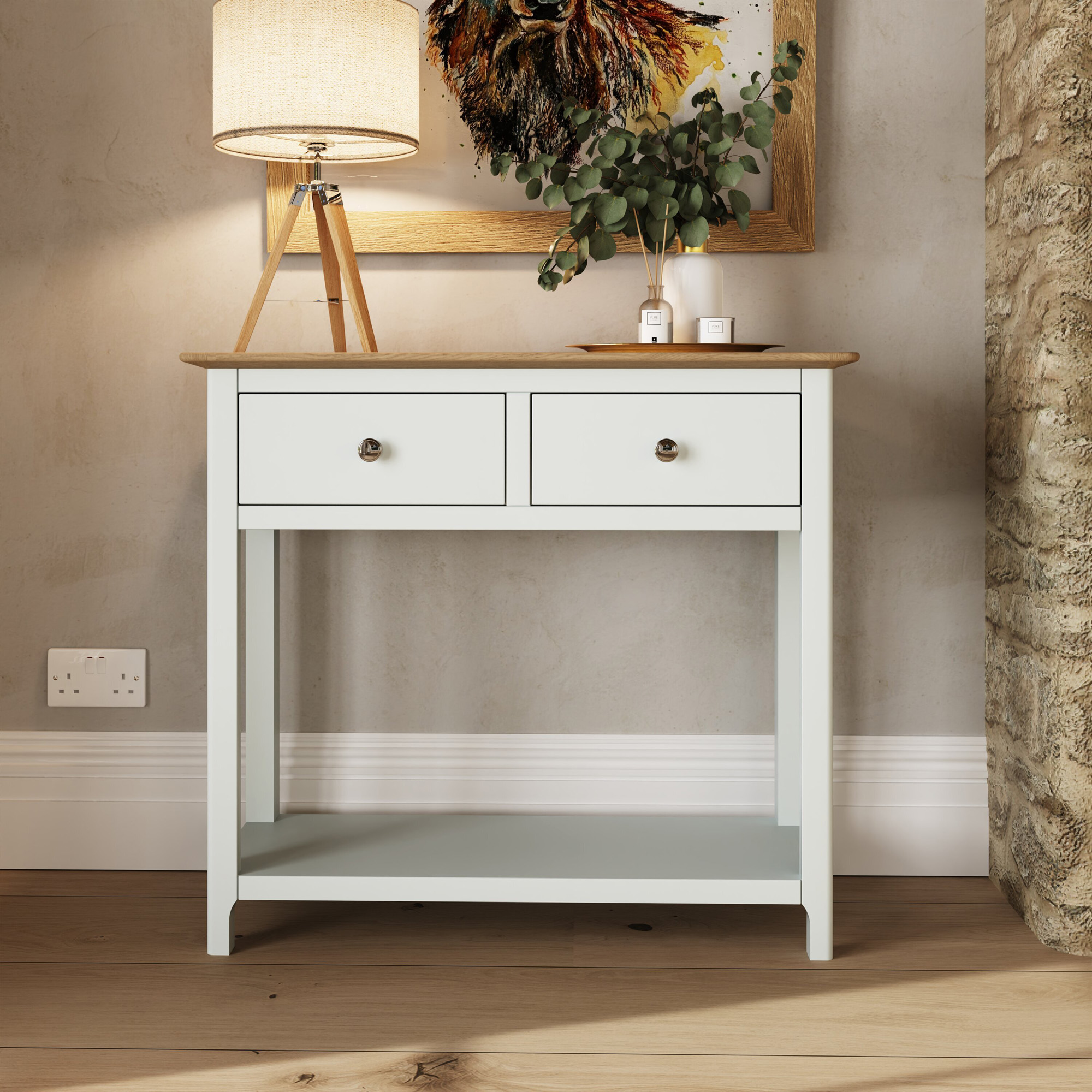 taberno-oak-2-drawer-console-hallway-table-linen-white