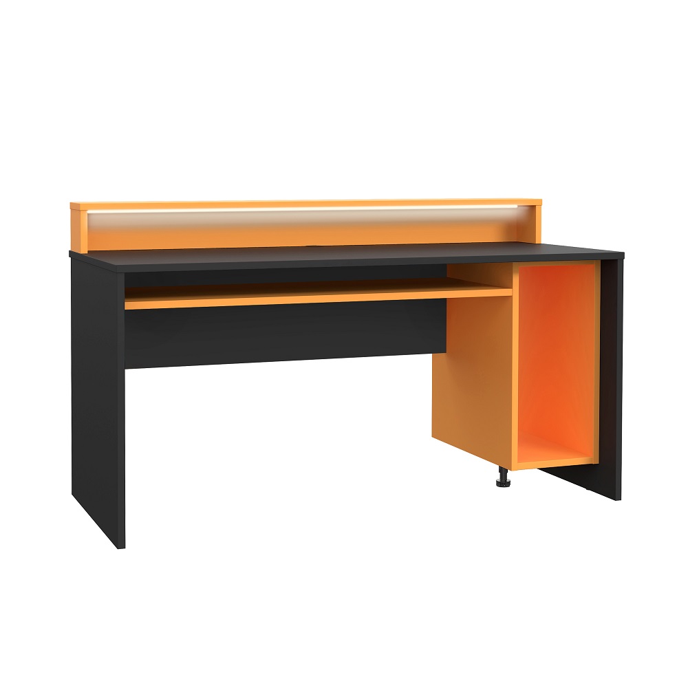 tezaur-160-orange-computer-pc-gaming-desk-with-colour-changing-led-lights