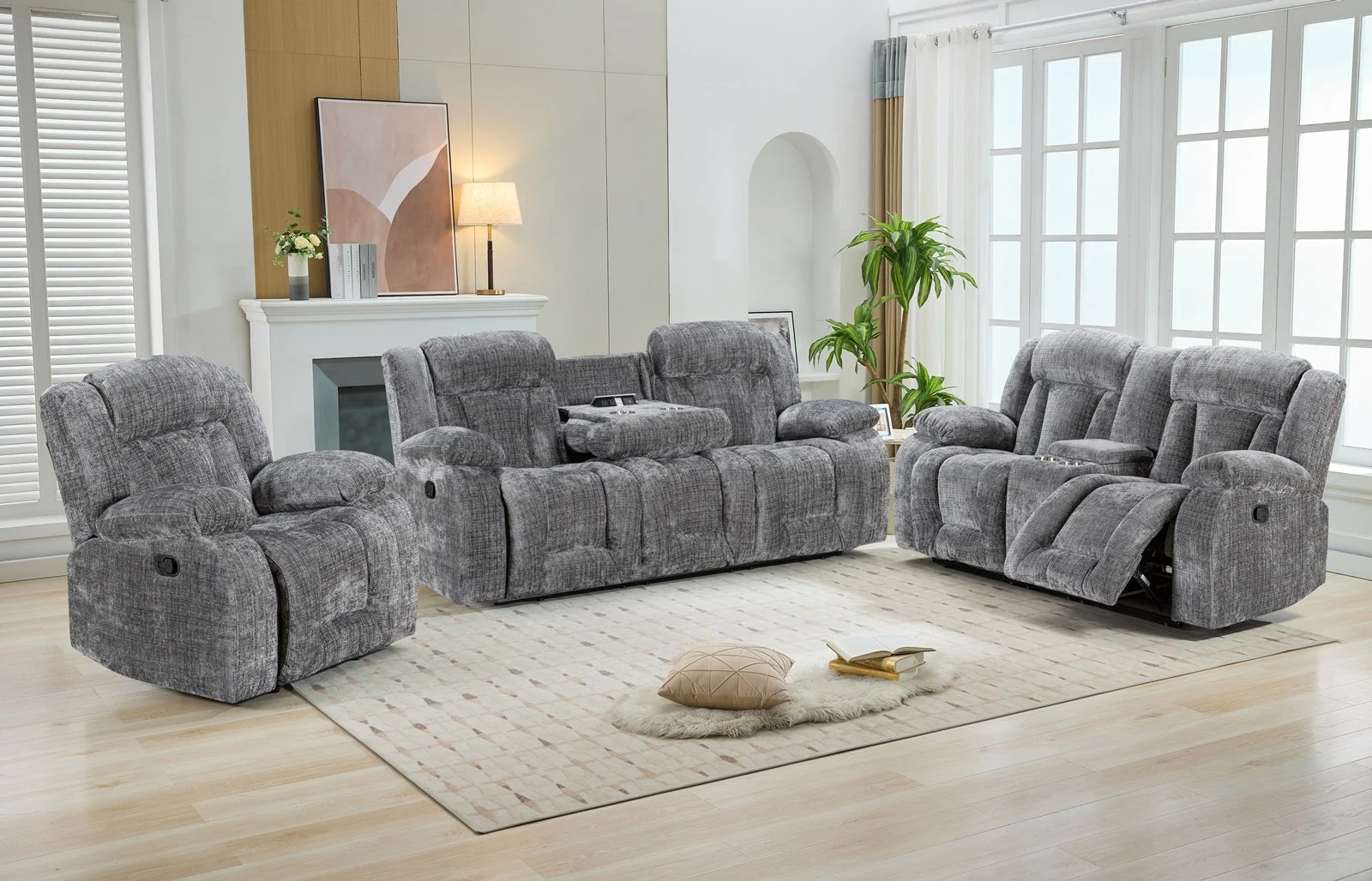 unico-recliner-sofa-set