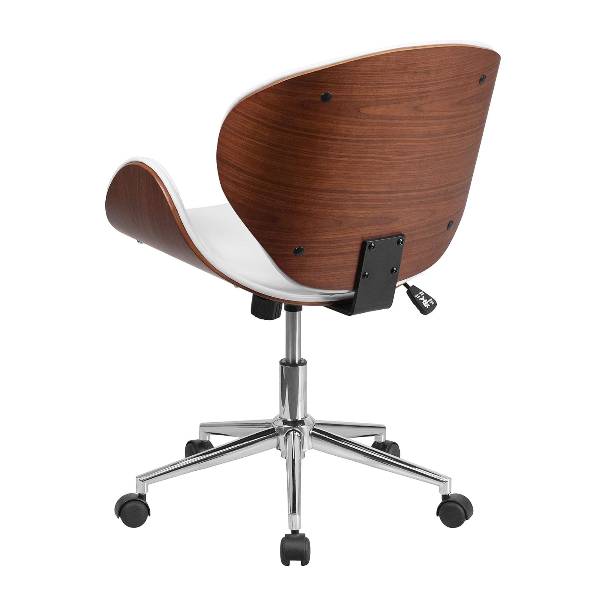 Walnut-White-Office-Chair-no-Arms-copy-3jpg - Jamies Furniture