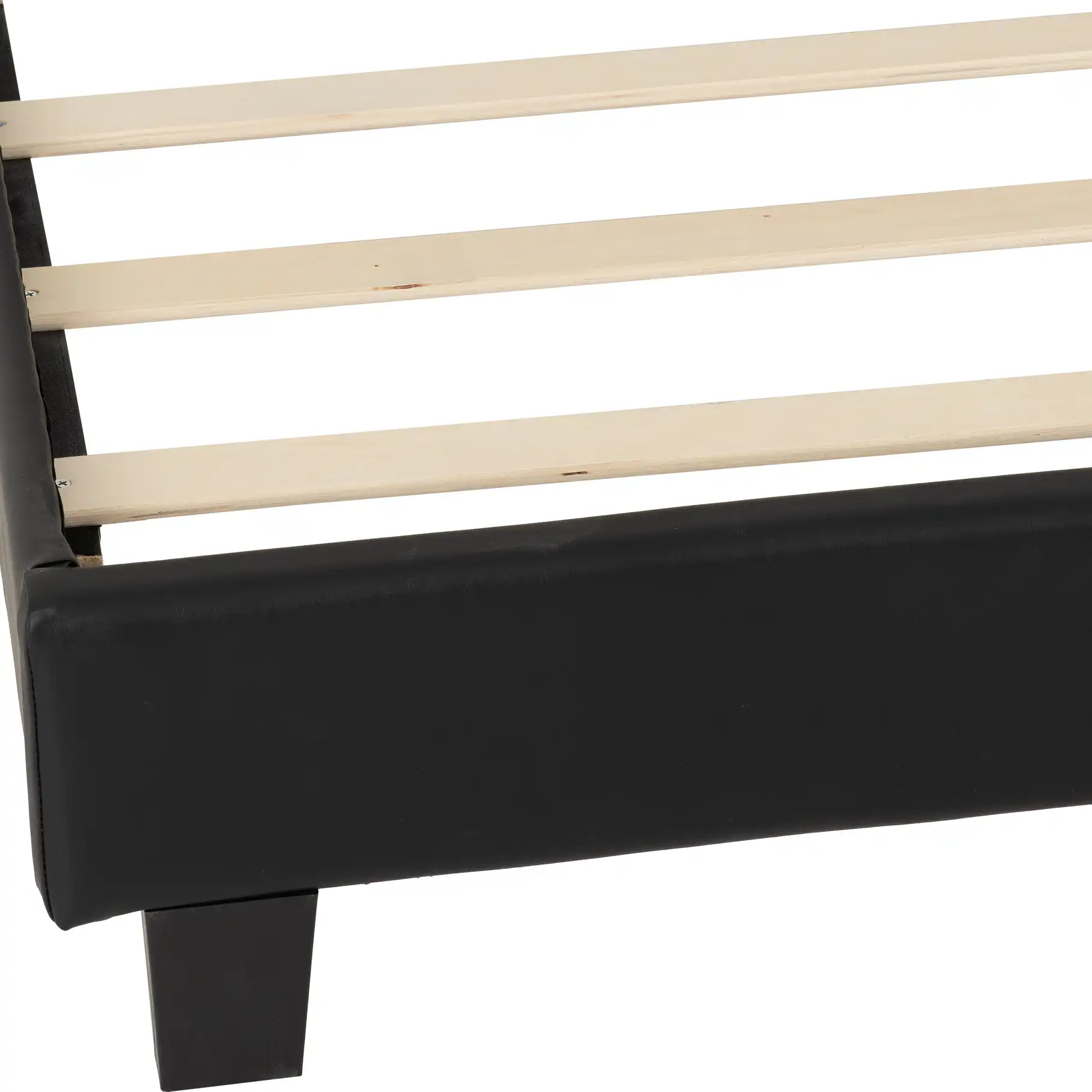 ARRAN-46-BED-BLACK-PU-2025-200-203-134-05 - Jamies Furniture