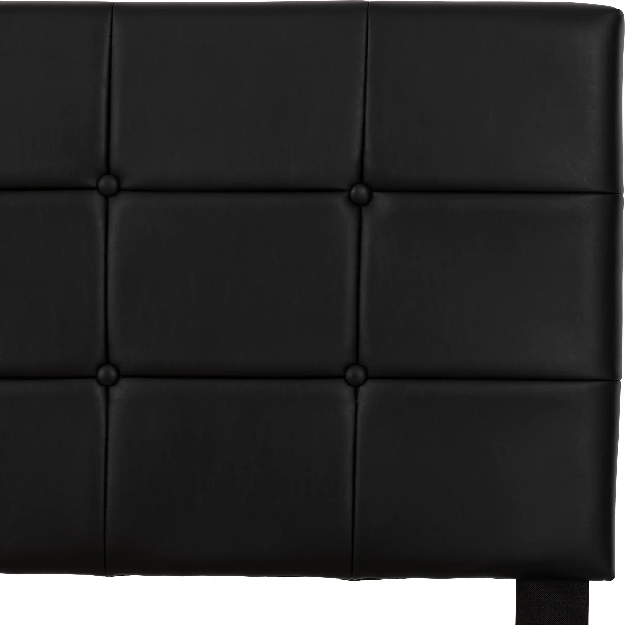 ARRAN-46-BED-BLACK-PU-2025-200-203-134-06 - Jamies Furniture