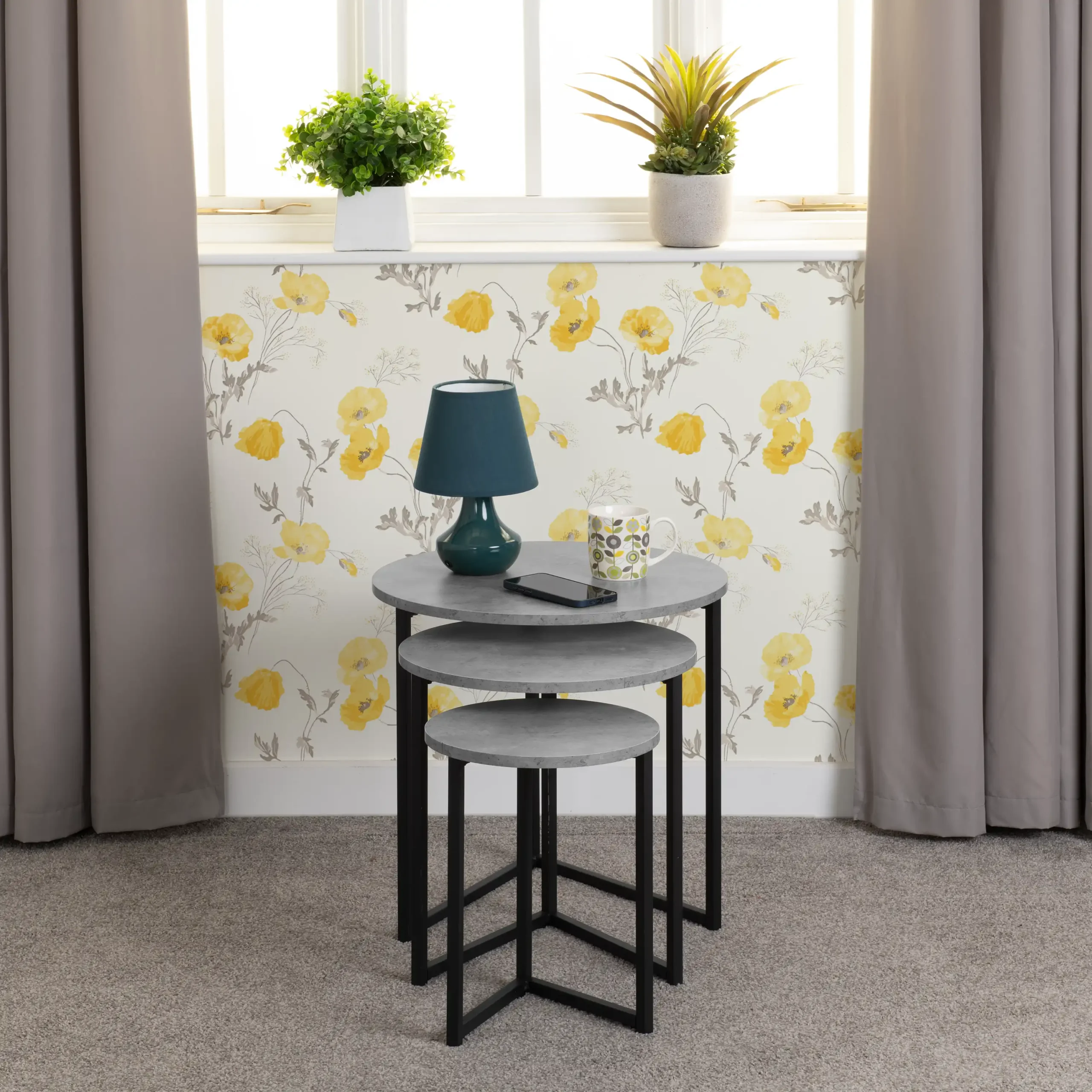 ATHENS-ROUND-3PC-NEST-OF-TABLES-CONCRETE-EFFECT-2021-300-303-036-05 - Jamies Furniture