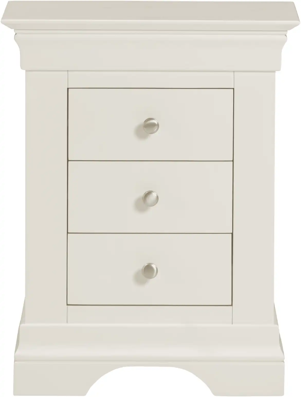 BORDEAUX-3-DRAWER-BEDSIDE-IVORY-100-103-120-03 - Jamies Furniture
