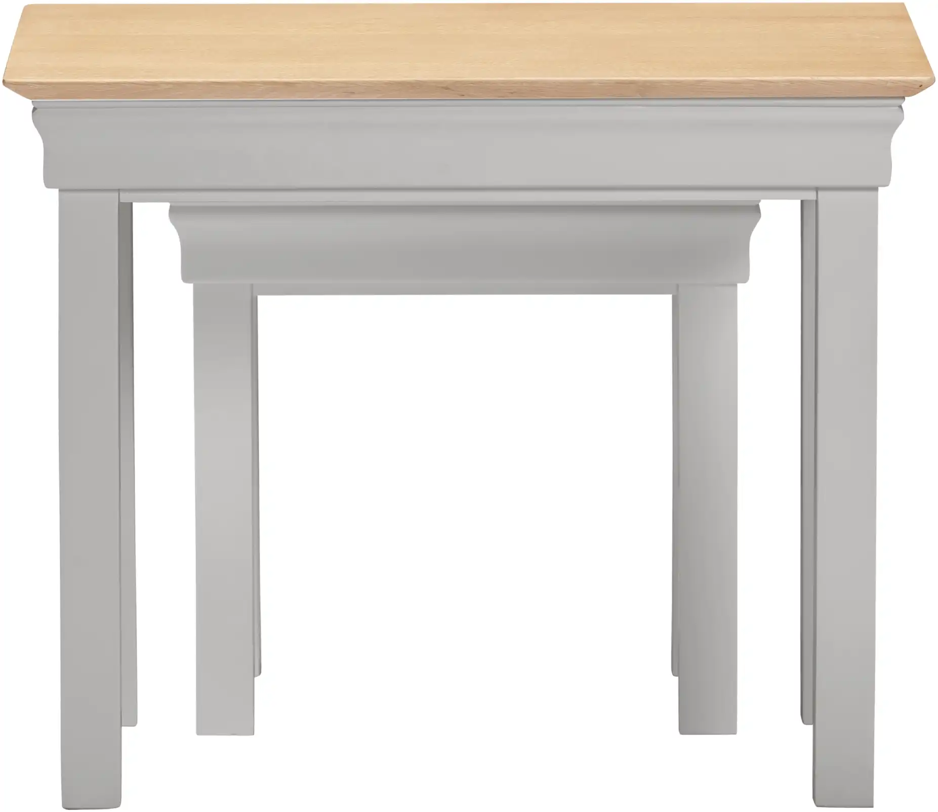 BORDEAUX-NEST-OF-2-TABLES-PEBBLE-GREY-OAK-300-303-043-03 - Jamies Furniture