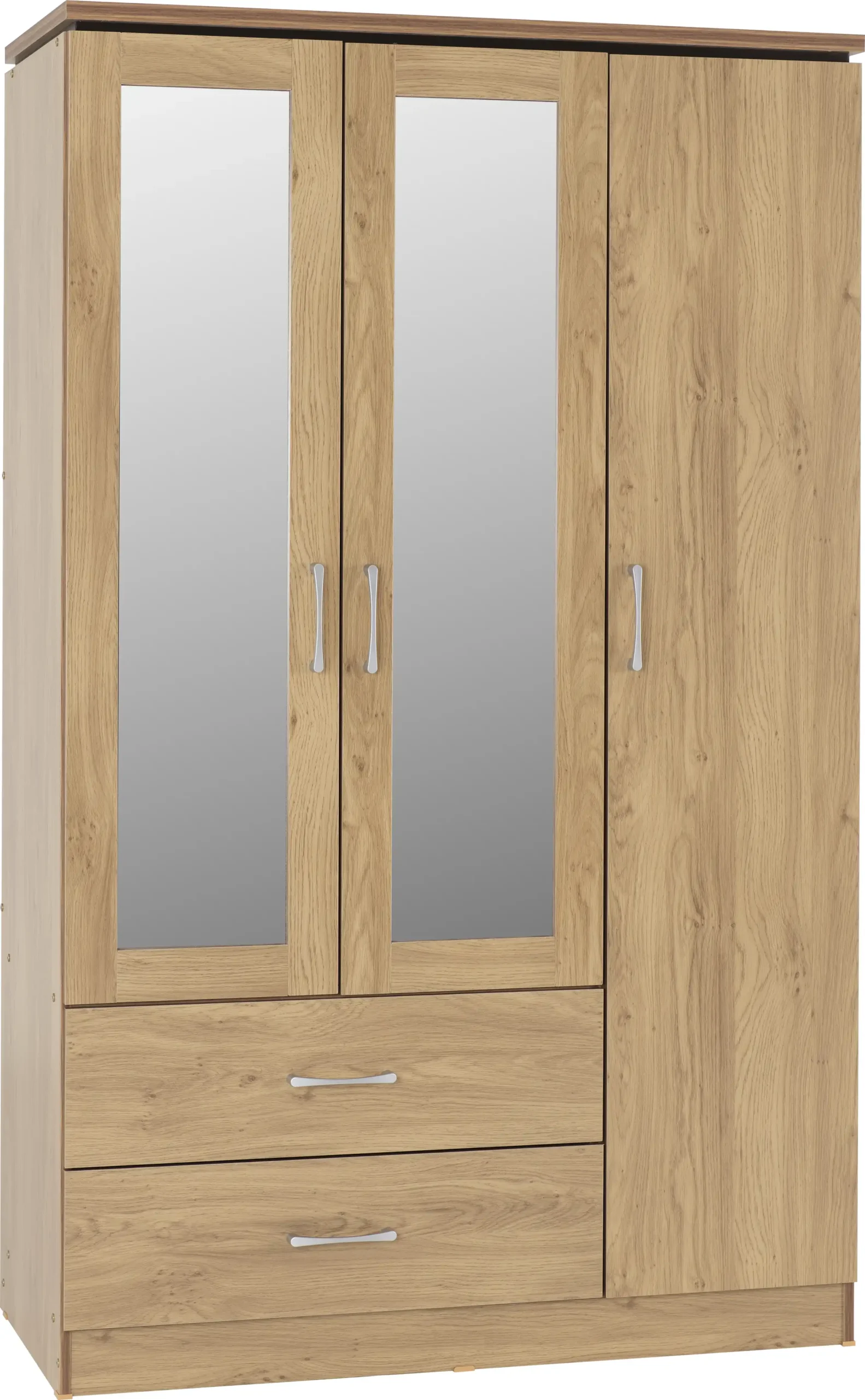 charles-3-door-2-drawer-mirrored-wardrobe