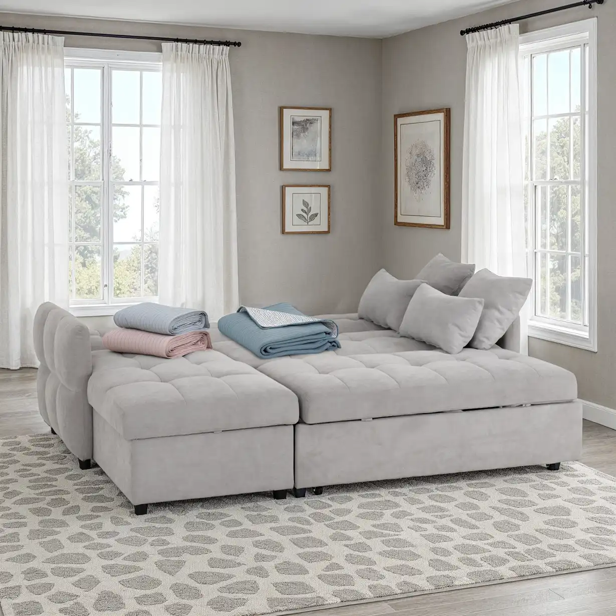 Chelsea Corner Sofa Bed - Image 11