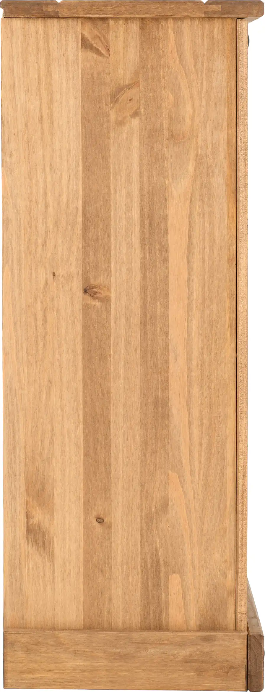 CORONA-5-DRAWER-NARROW-CHEST-DISTRESSED-WAXED-PINE-2020-100-102-026-04 - Jamies Furniture
