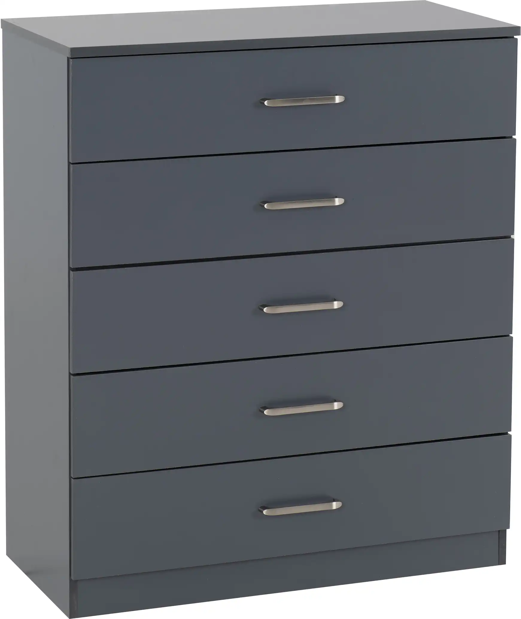 DAKOTA-5-DRAWER-CHEST-DARK-GREY-2025-100-102-218-01 - Jamies Furniture