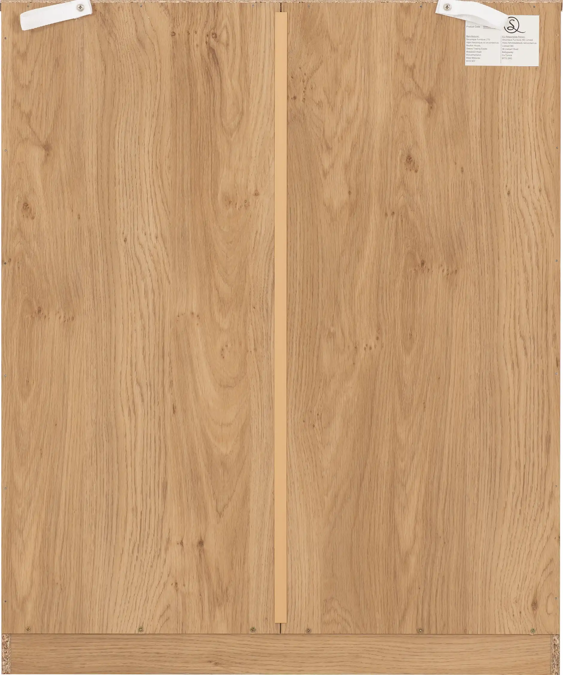DAKOTA-5-DRAWER-CHEST-OAK-EFFECT-2025-100-102-206-05 - Jamies Furniture