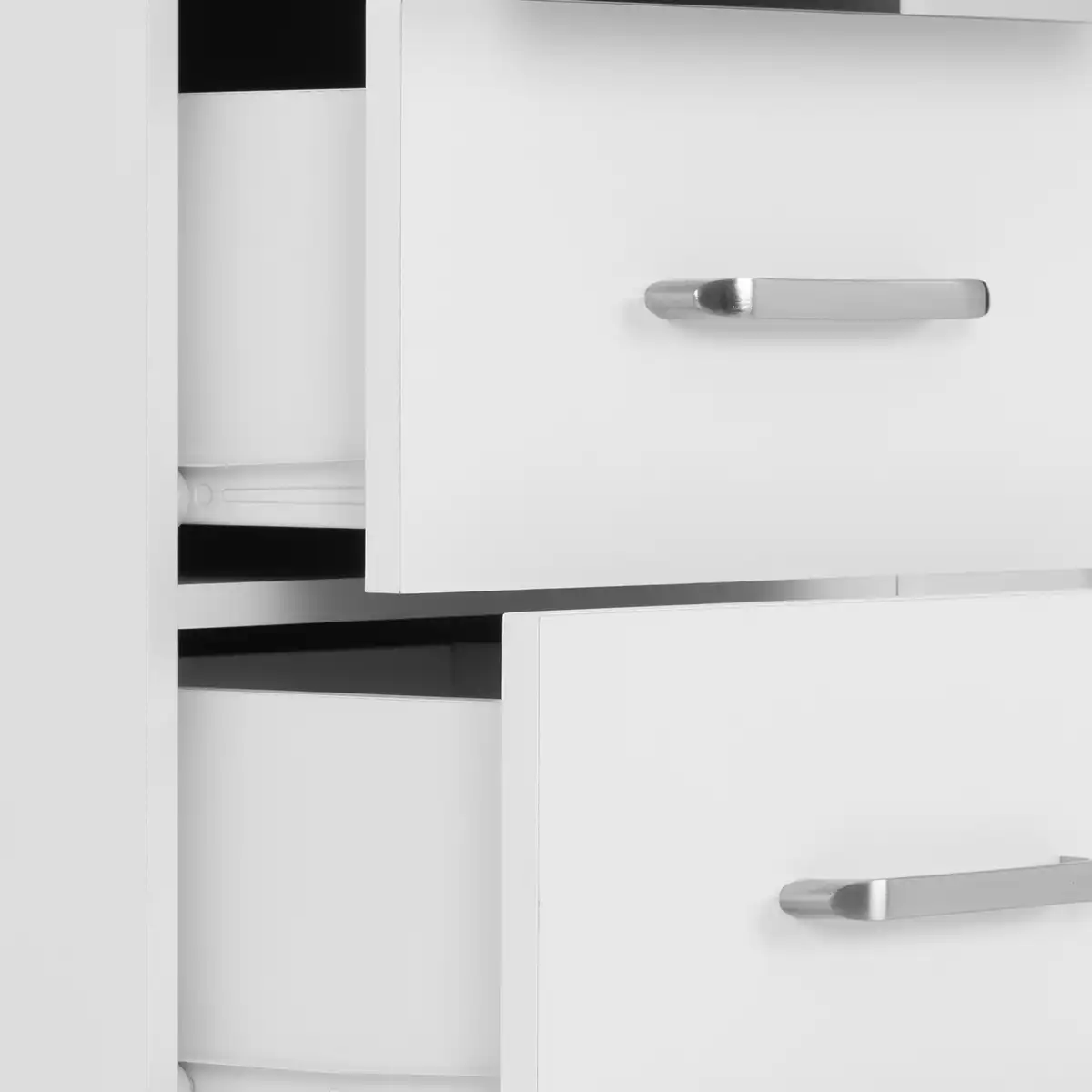 DAKOTA-5-DRAWER-NARROW-CHEST-WHITE-2025-100-102-212-06 - Jamies Furniture