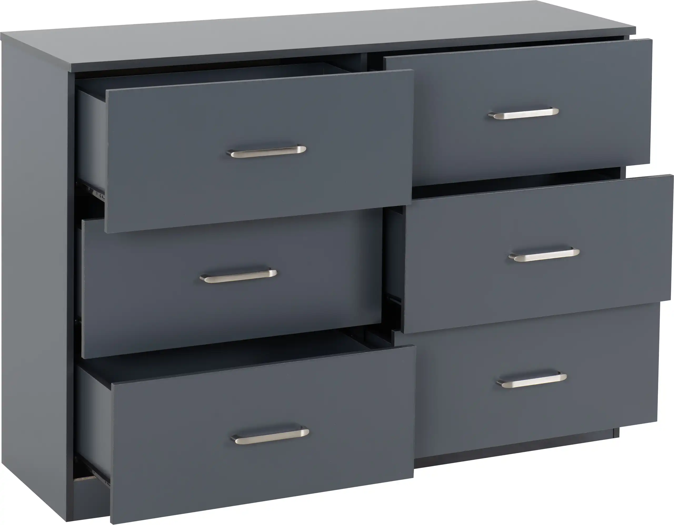 DAKOTA-6-DRAWER-CHEST-DARK-GREY-2025-100-102-217-02 - Jamies Furniture