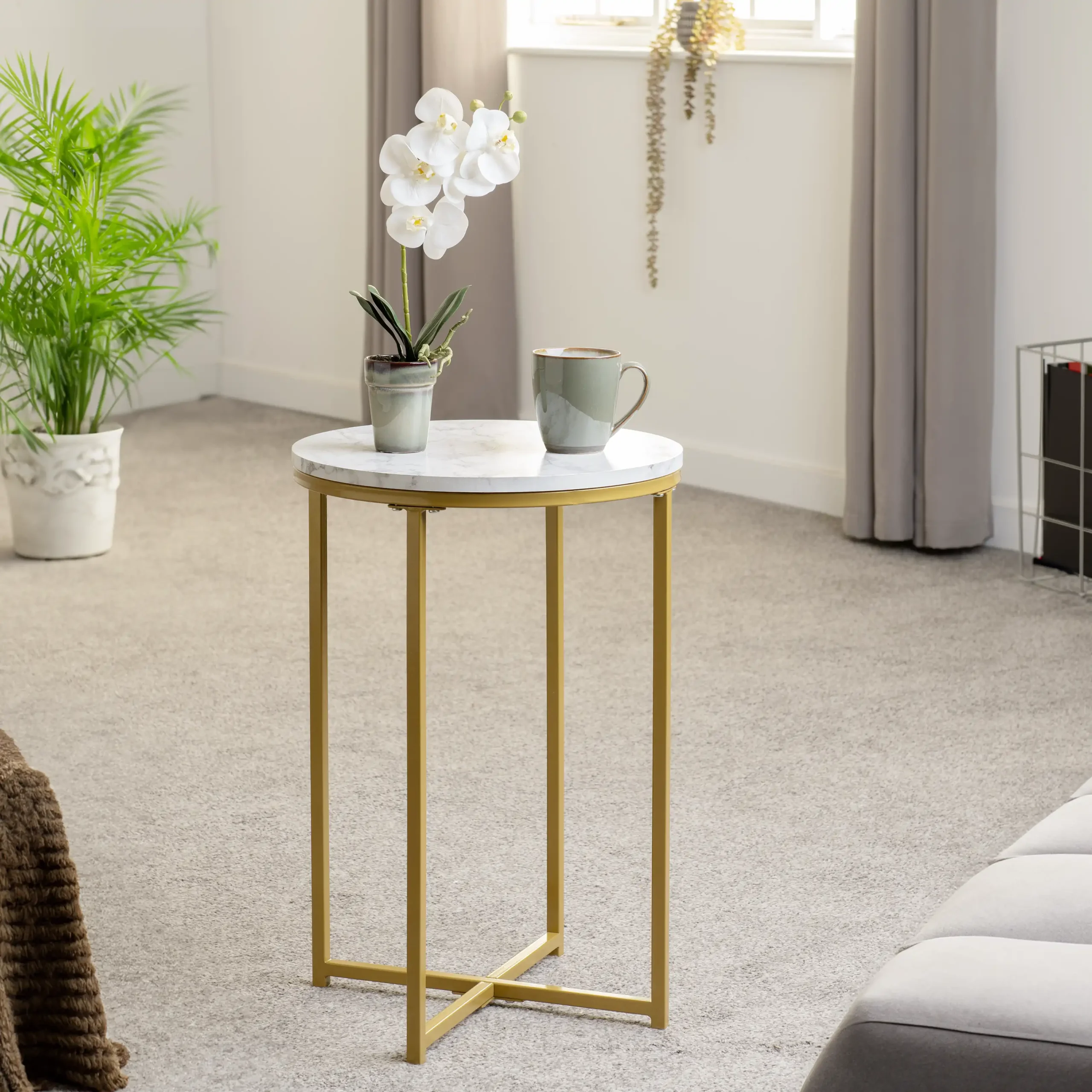DALLAS-SIDE-TABLE-MARBLEGOLD-EFFECT-2023-300-302-060-04 - Jamies Furniture