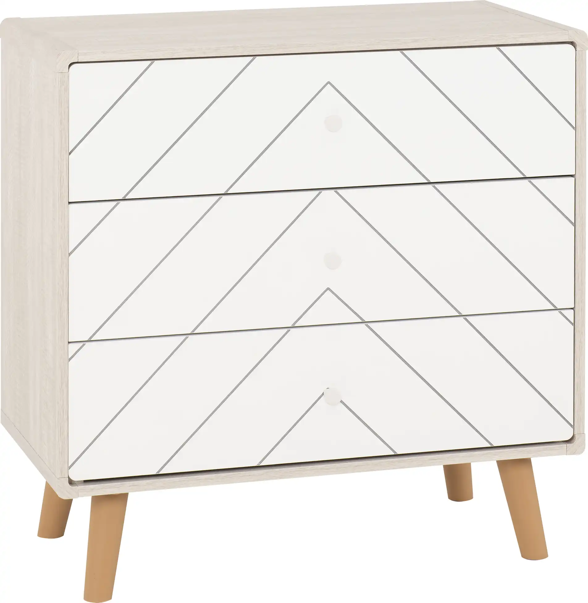DIXIE-3-DRAWER-CHEST-DUSTY-GREYWHITE-2023-100-102-157-01 - Jamies Furniture