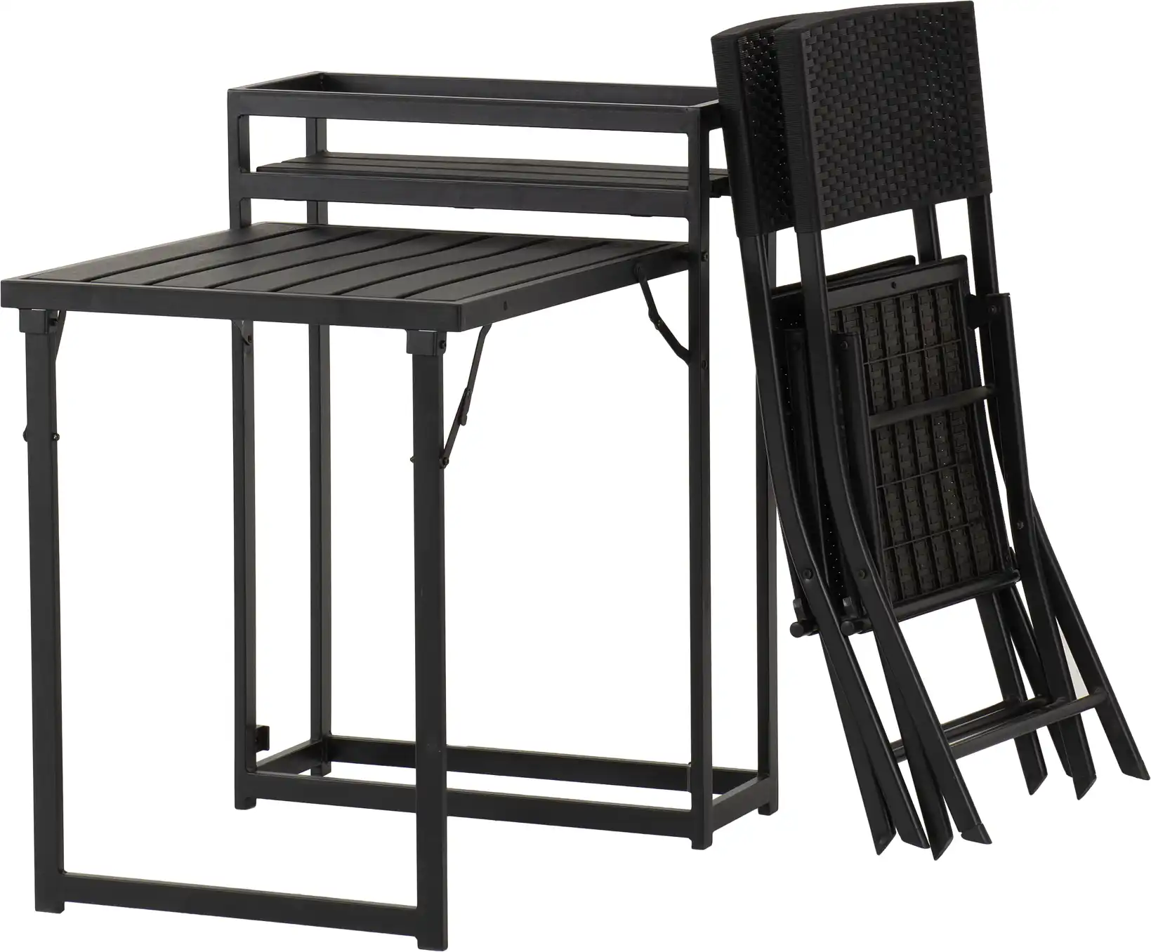 FOLDAWAY-1-2-GARDEN-SET-BLACK-2024-700-701-001-02 - Jamies Furniture