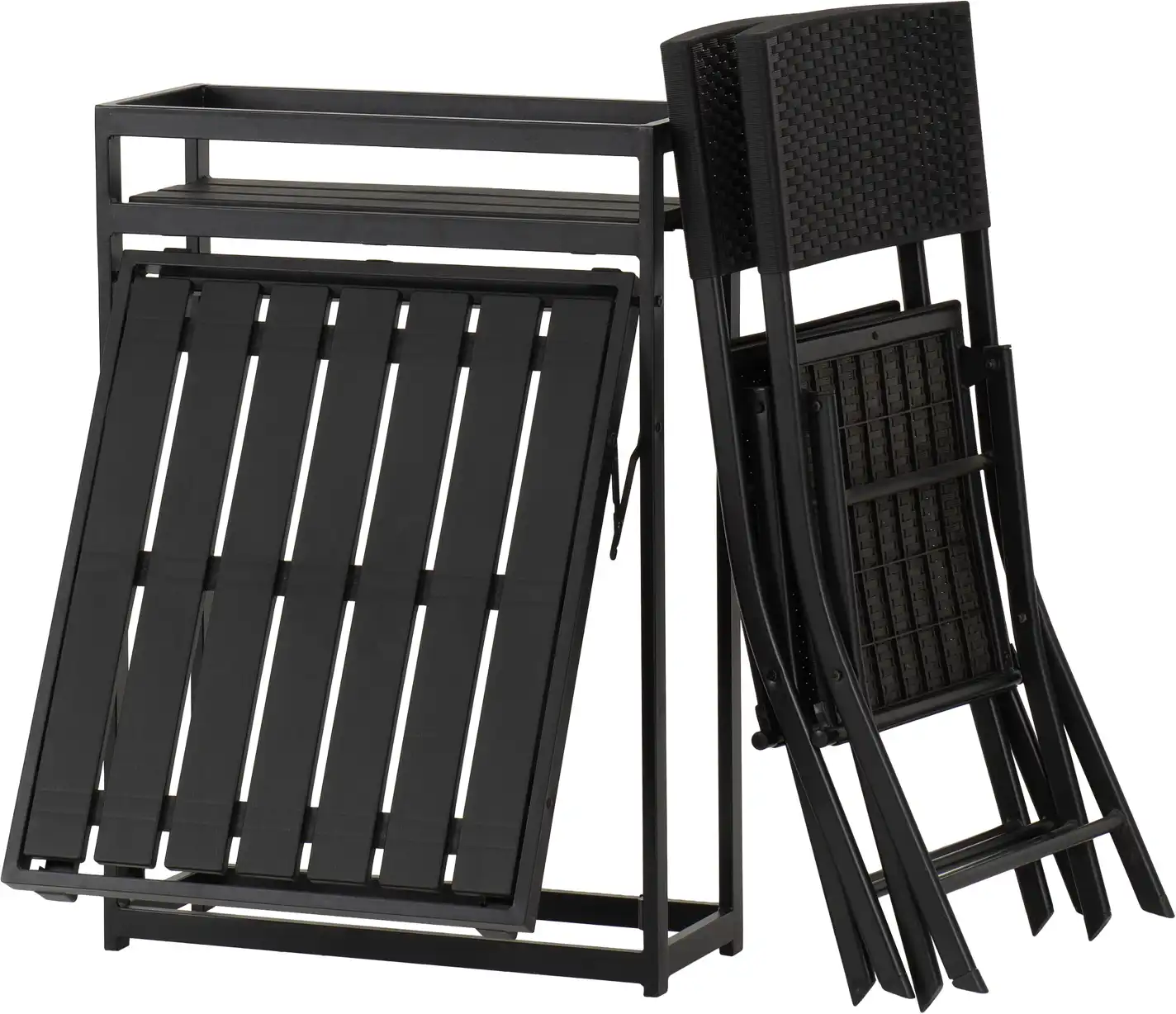 FOLDAWAY-1-2-GARDEN-SET-BLACK-2024-700-701-001-03 - Jamies Furniture