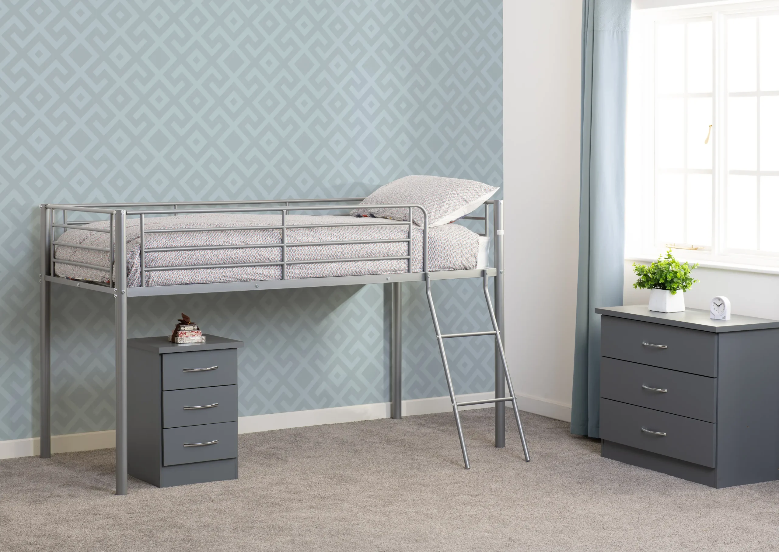KORA-MID-SLEEPER-BED-SILVER-2023-200-206-019-06 - Jamies Furniture