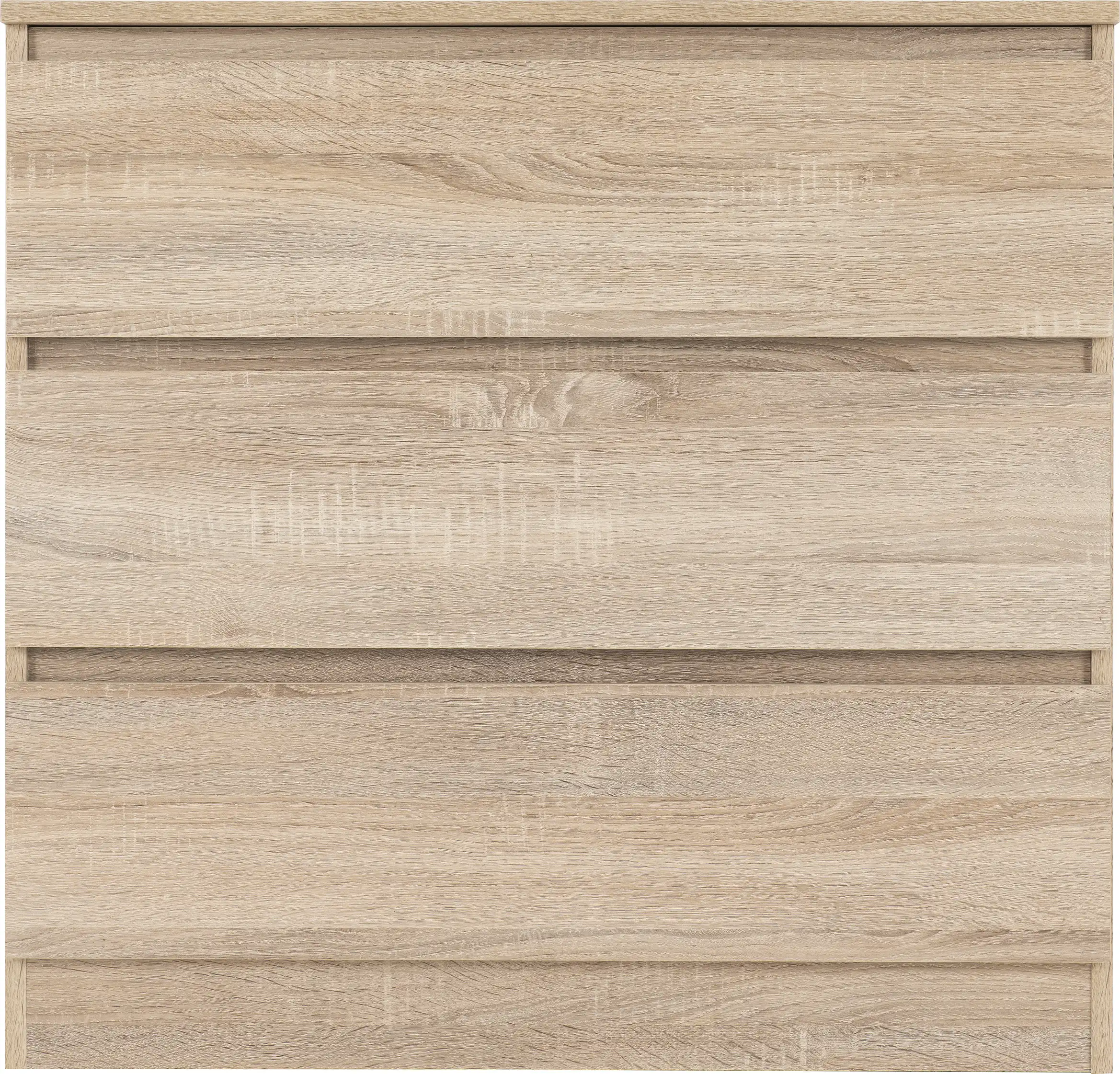 MALVERN-3-DRAWER-CHEST-SONOMA-OAK-EFFECT-2020-100-102-135-03 - Jamies Furniture