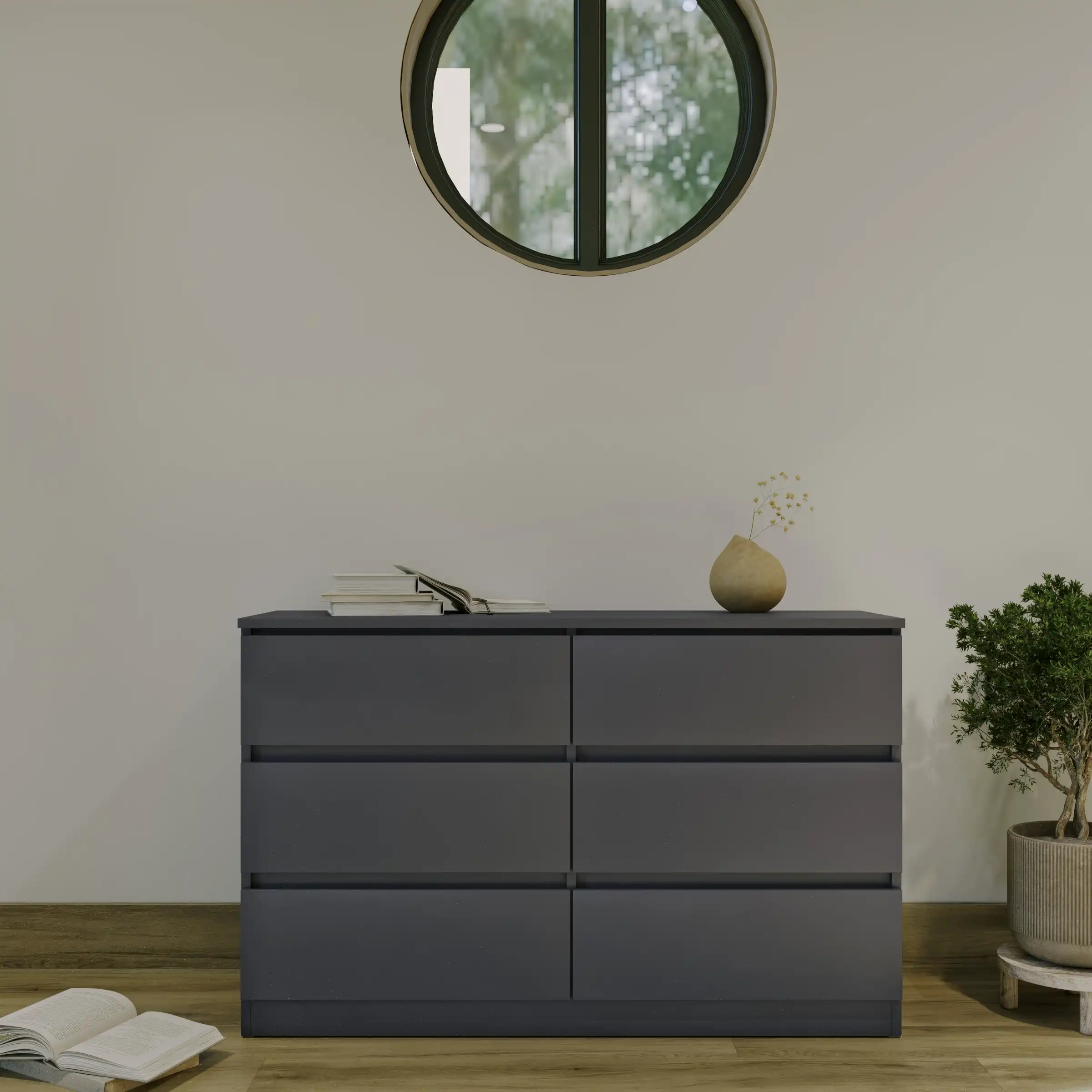 MALVERN-6-DRAWER-CHEST-GREY-2025-100-102-129-03-DX - Jamies Furniture