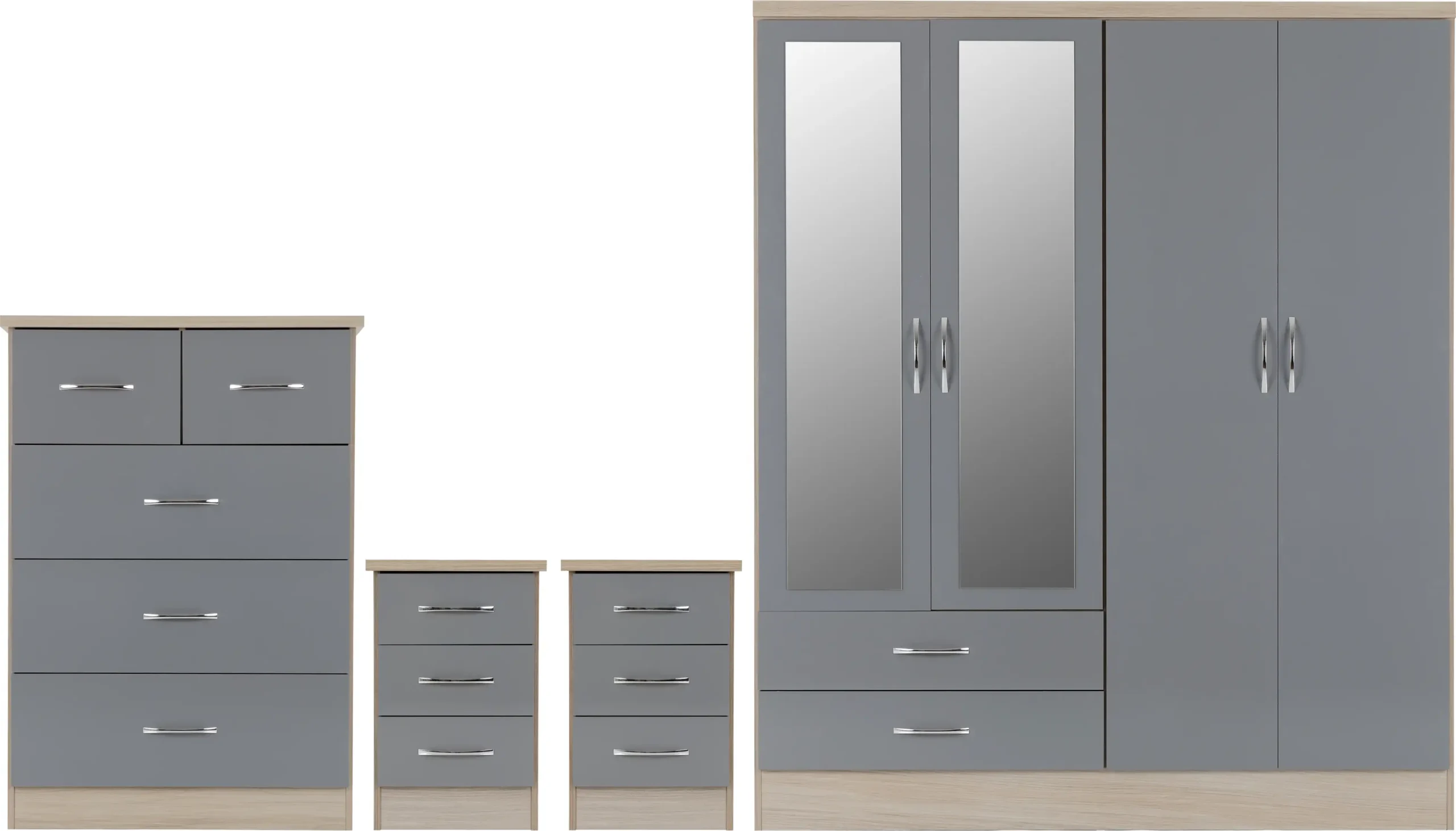 nevada-4-door-2-drawer-mirrored-wardrobe-bedroom-set