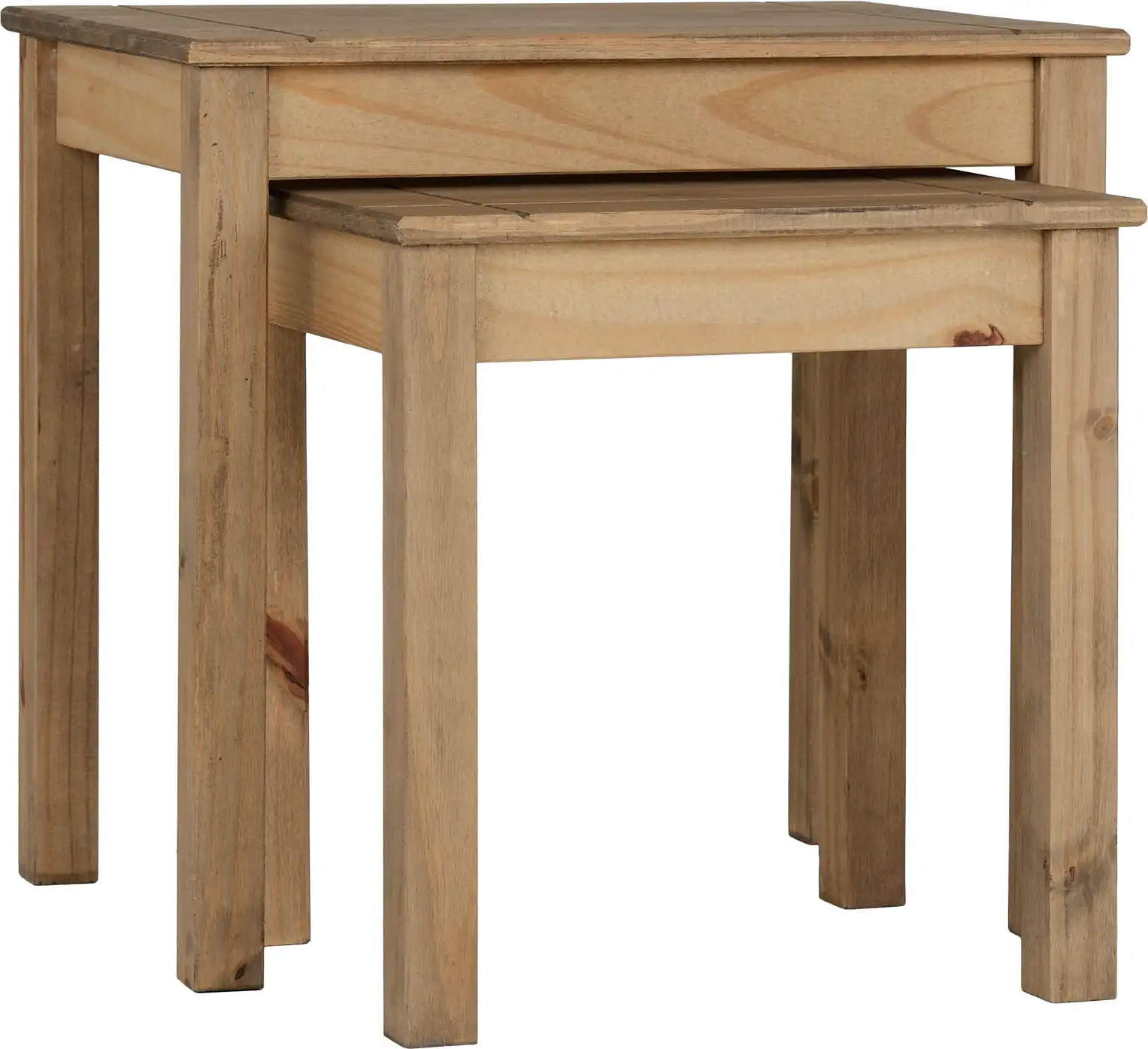 PANAMA-NEST-OF-2-TABLES-NATURAL-WAX-2019-02-300-303-014 - Jamies Furniture