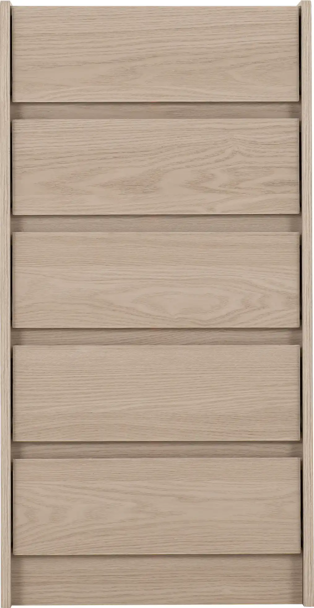 PARIS-5-DRAWER-CHEST-SMOKED-ASH-EFFECT-2024-100-102-195-03 - Jamies Furniture