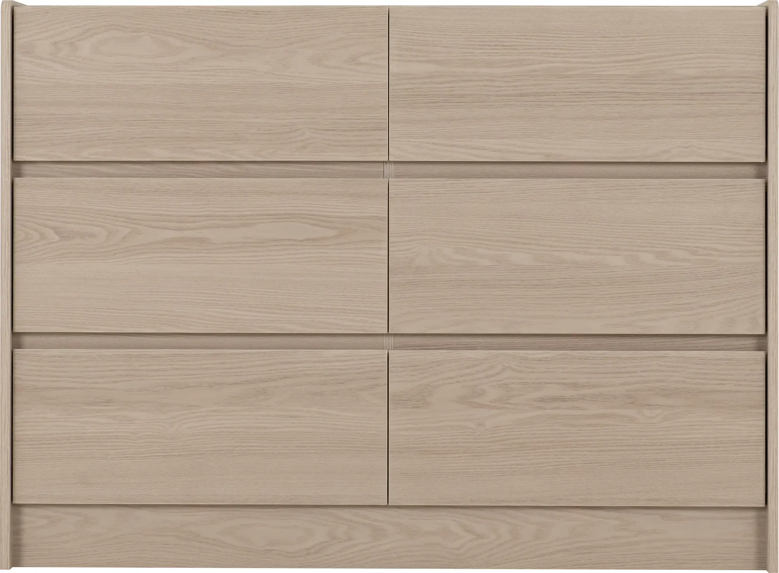 PARIS-6-DRAWER-CHEST-SMOKED-ASH-EFFECT-2024-100-102-194-03 - Jamies Furniture