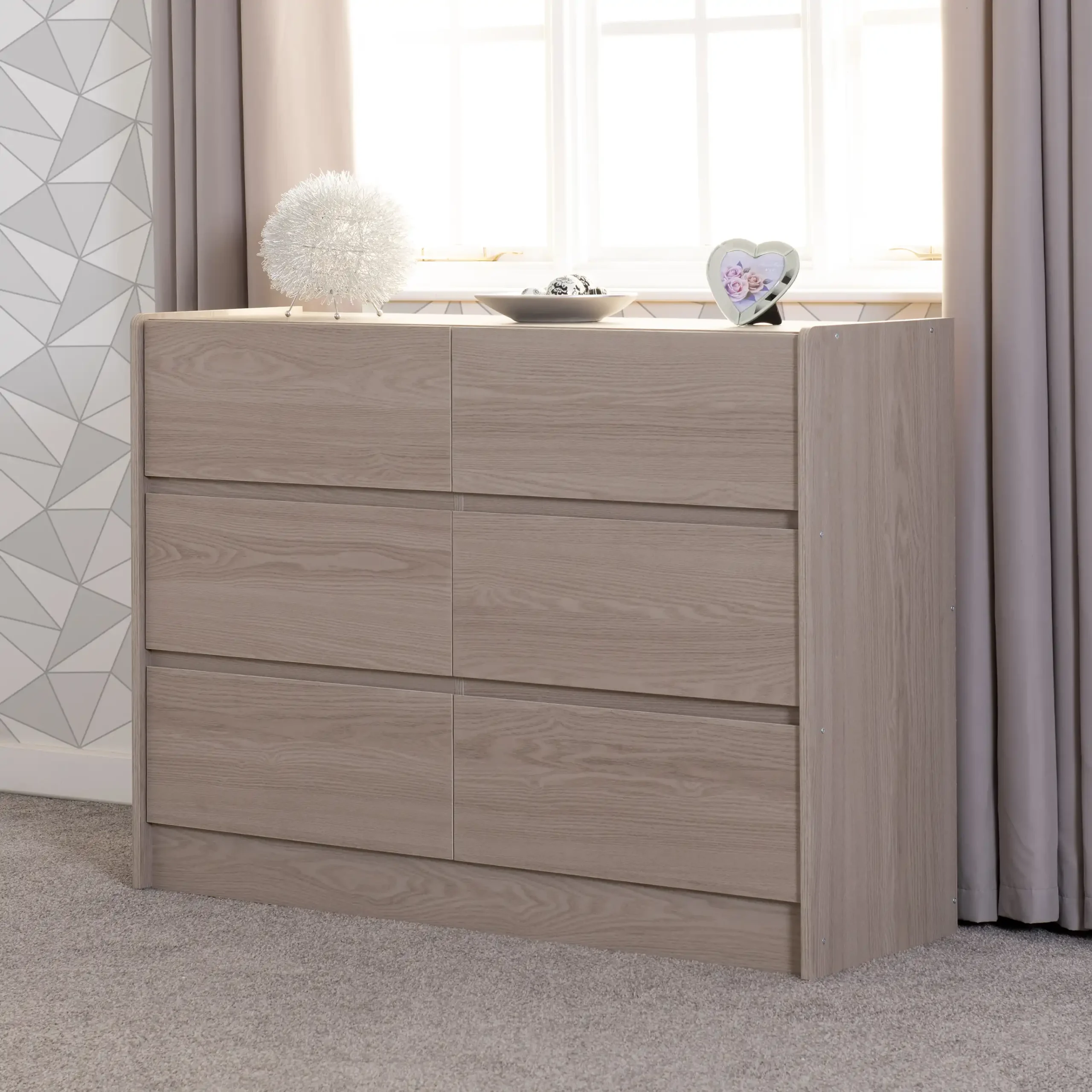 PARIS-6-DRAWER-CHEST-SMOKED-ASH-EFFECT-2024-100-102-194-07 - Jamies Furniture