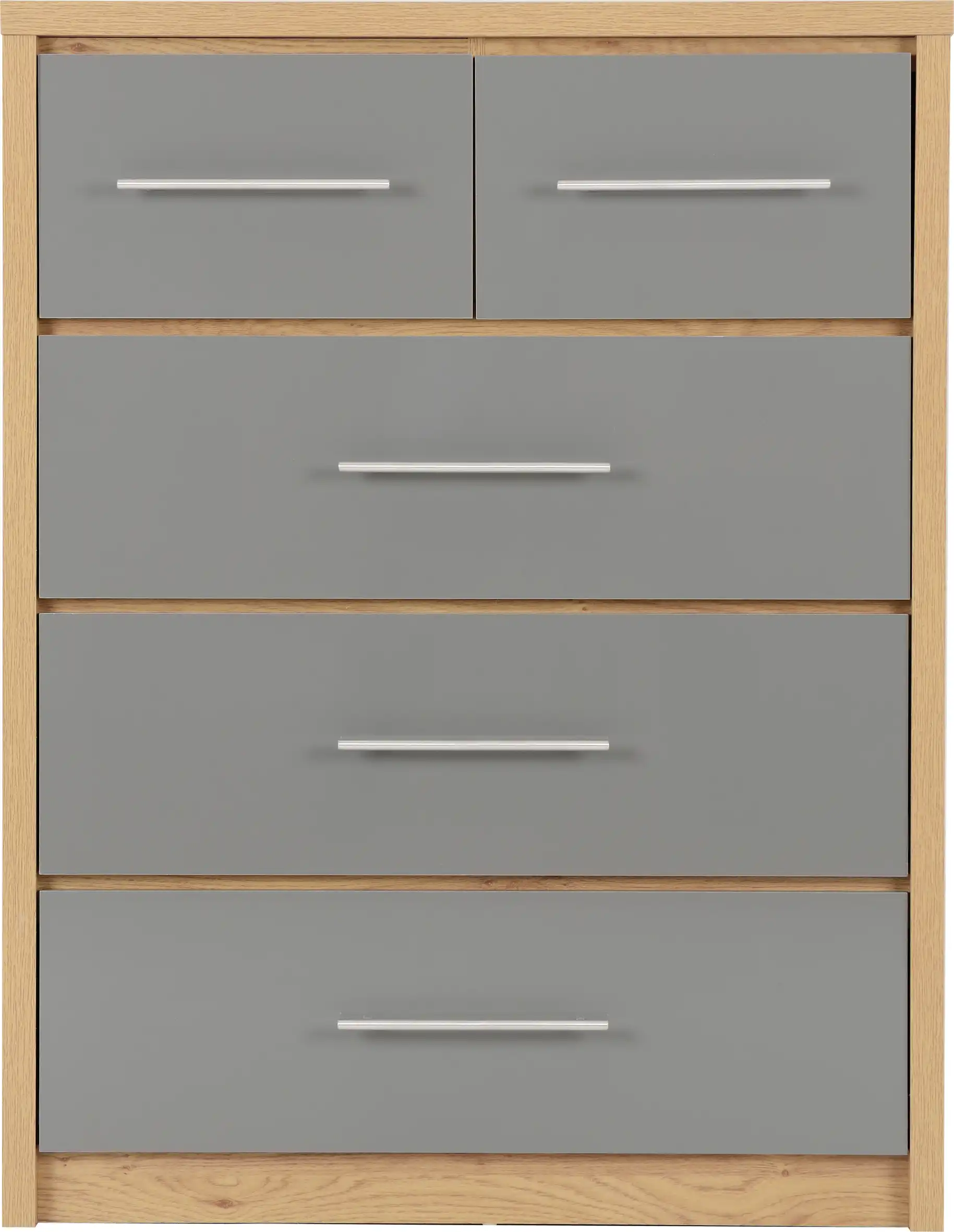 SEVILLE-3-2-DRAWER-CHEST-GREY-GLOSSLIGHT-OAK-EFFECT-VENEER-2019-03-100-102-086 - Jamies Furniture
