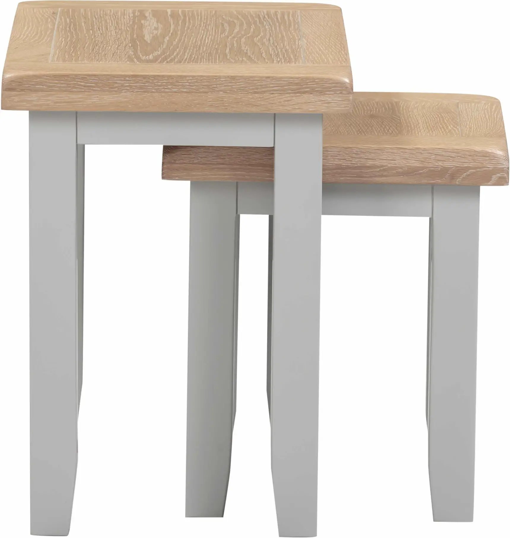 WINDSOR-NEST-OF-2-TABLES-PEBBLE-GREY-OAK-300-303-041-03 - Jamies Furniture