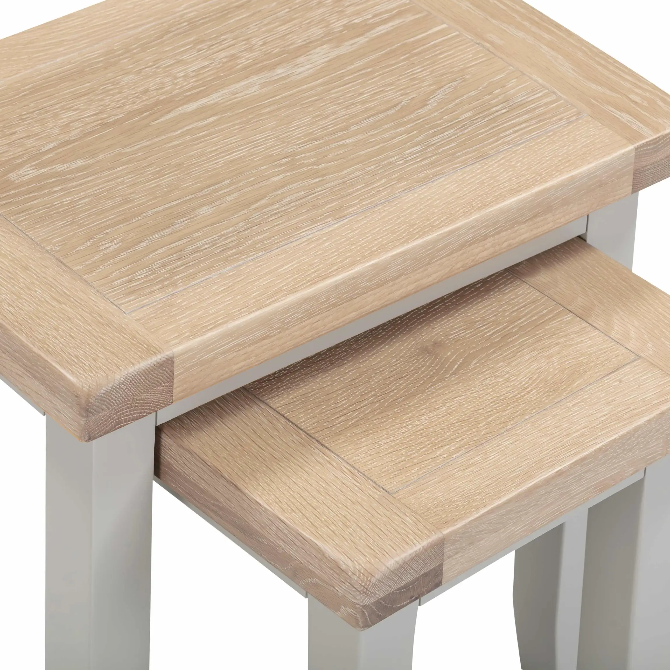WINDSOR-NEST-OF-2-TABLES-PEBBLE-GREY-OAK-300-303-041-05 - Jamies Furniture
